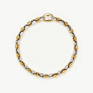 Missoma Mariner Chain Bracelet | 18ct Gold Plated/Platinum Plated