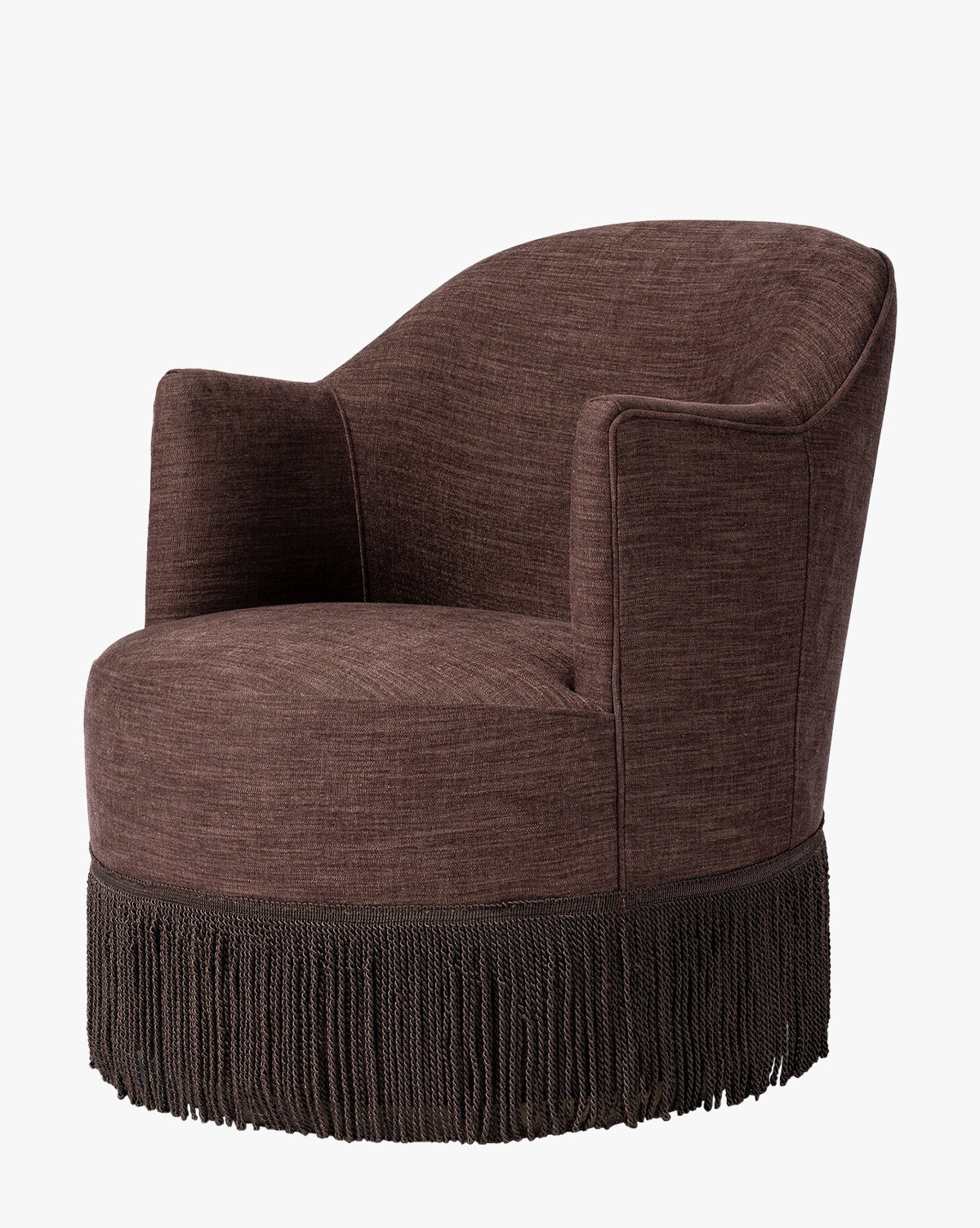 McGee & Co Ramsey Fringe Swivel Chair