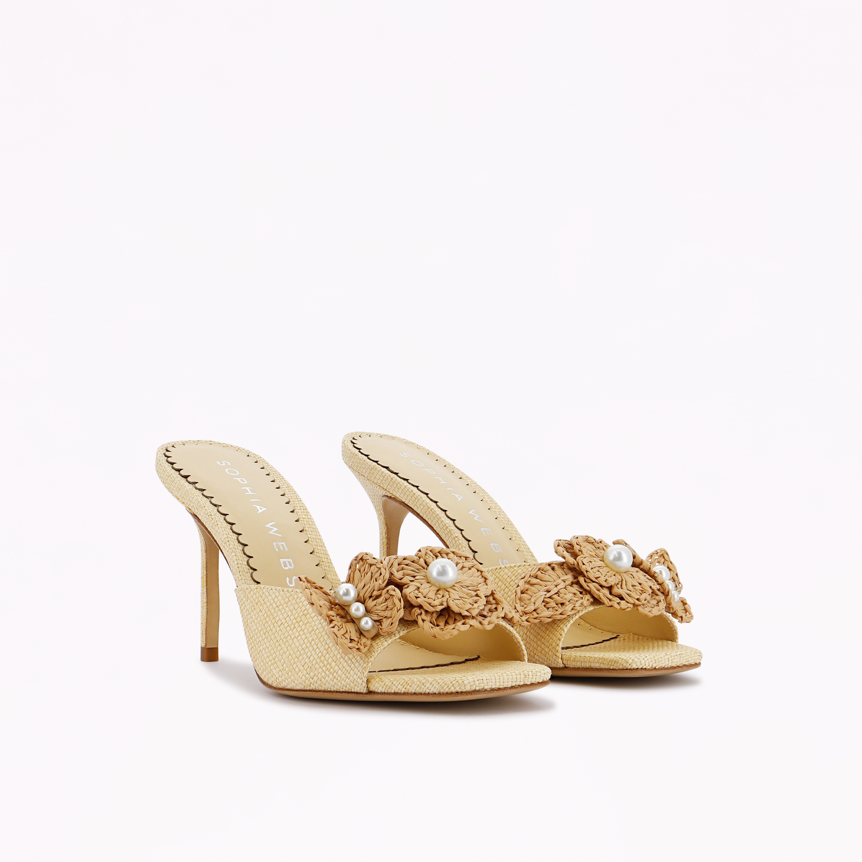Sophia Webster Titania Pearl Mid Mule