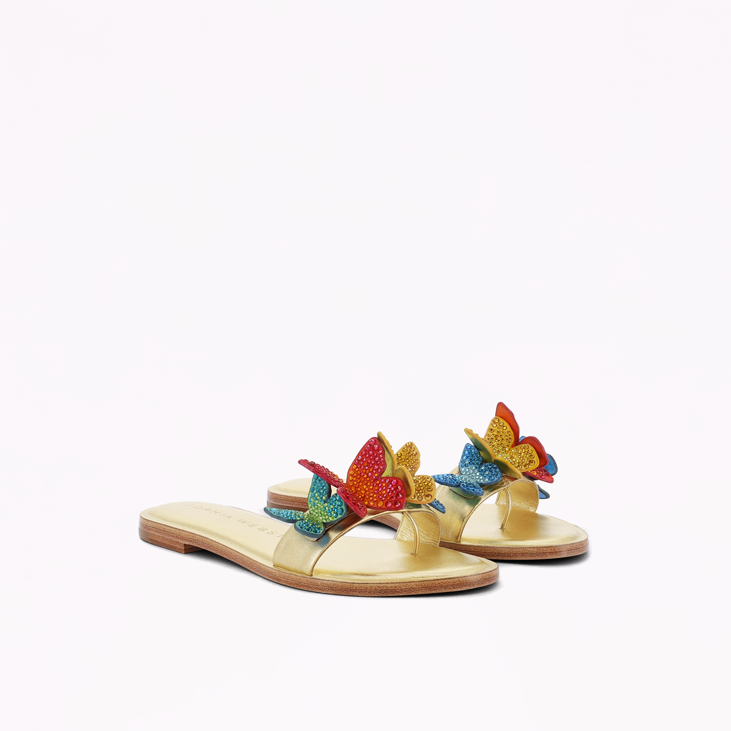 Sophia Webster Vanessa Flat Slide