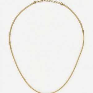 Missoma Thin Snake Chain Necklace | 18ct Gold Plated
