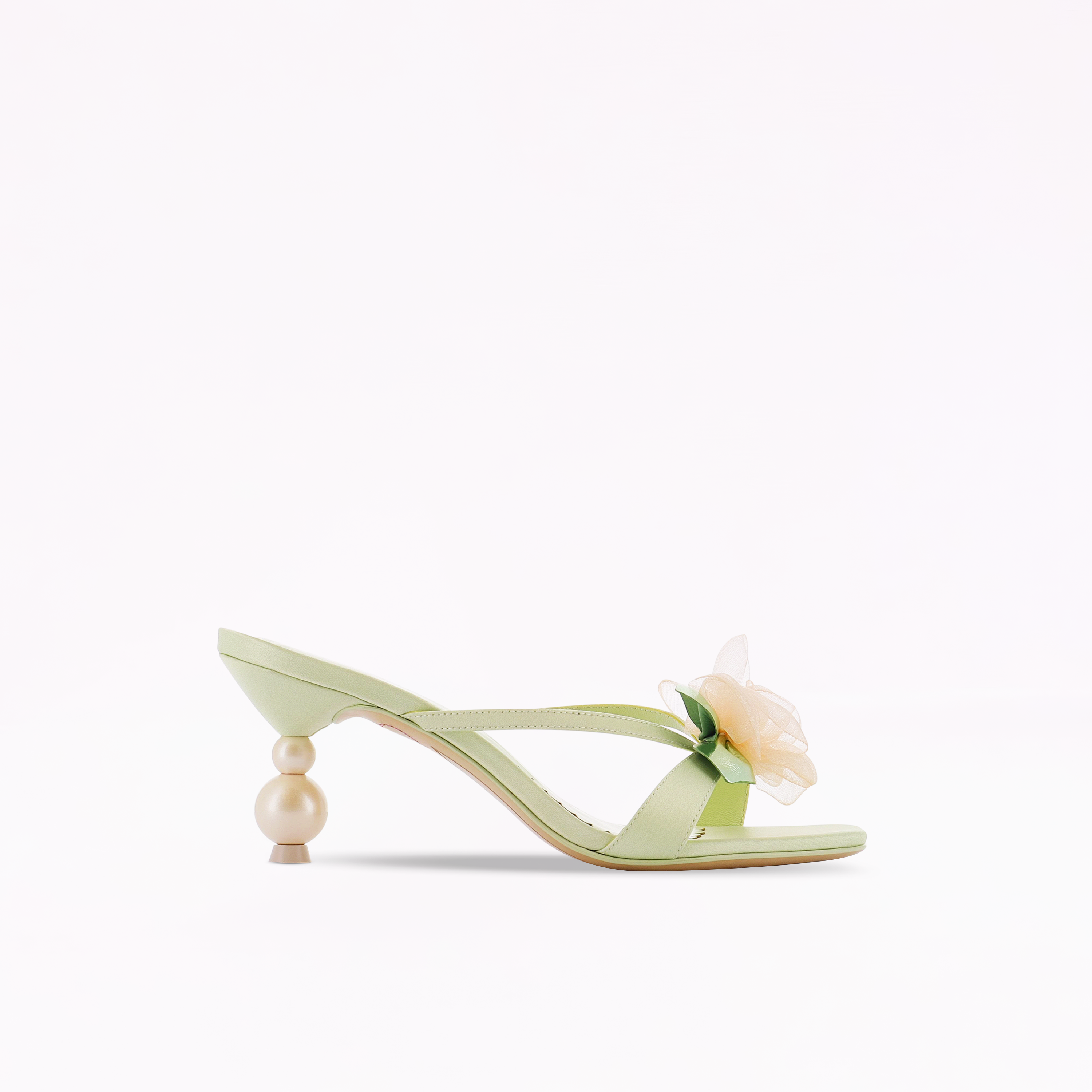 Sophia Webster Rosette Pearl Low Mule