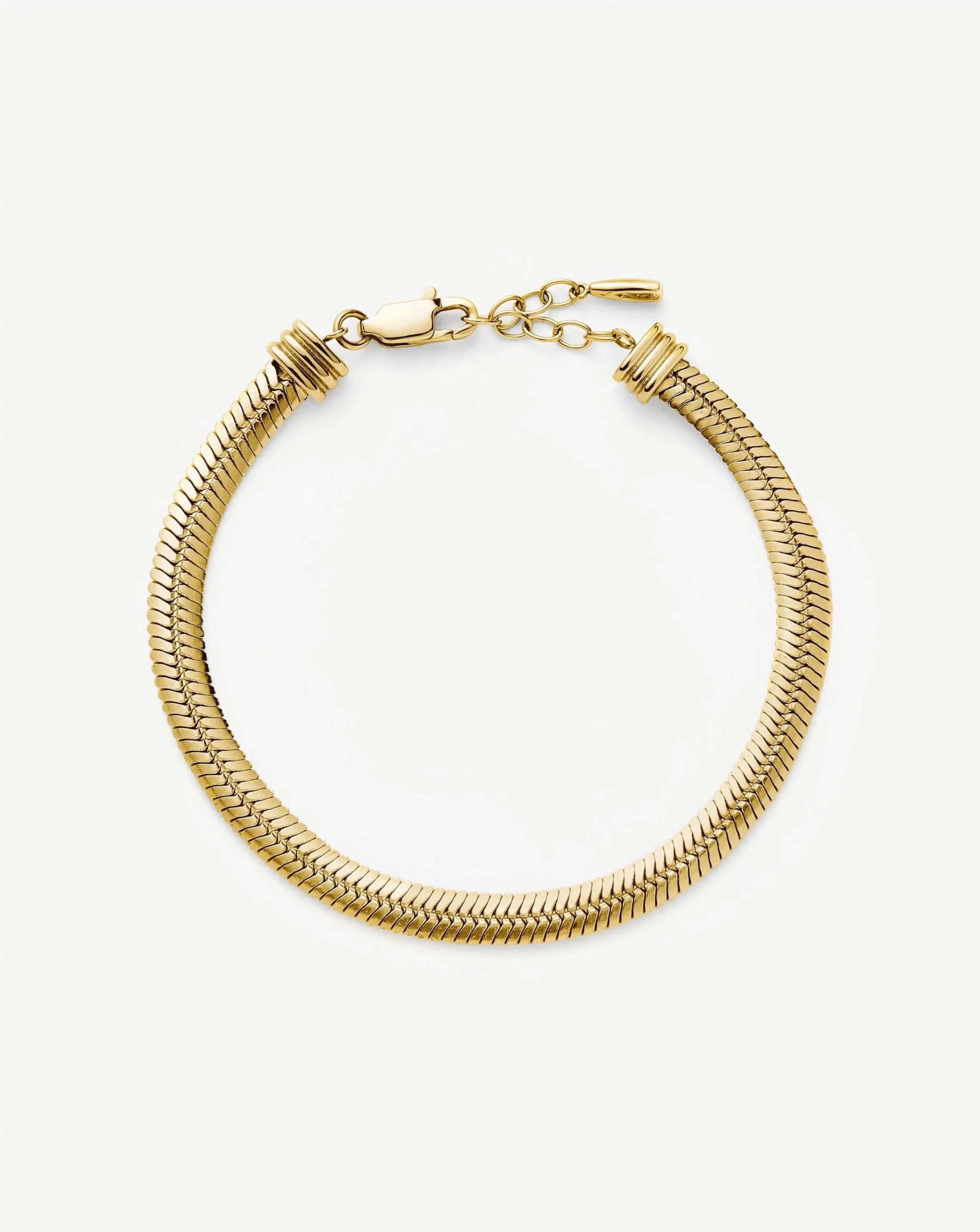 Missoma Classic Snake Chain Bracelet | 18ct Gold Plated