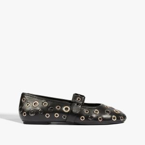 Schutz Shoes Eiza Leather Flat