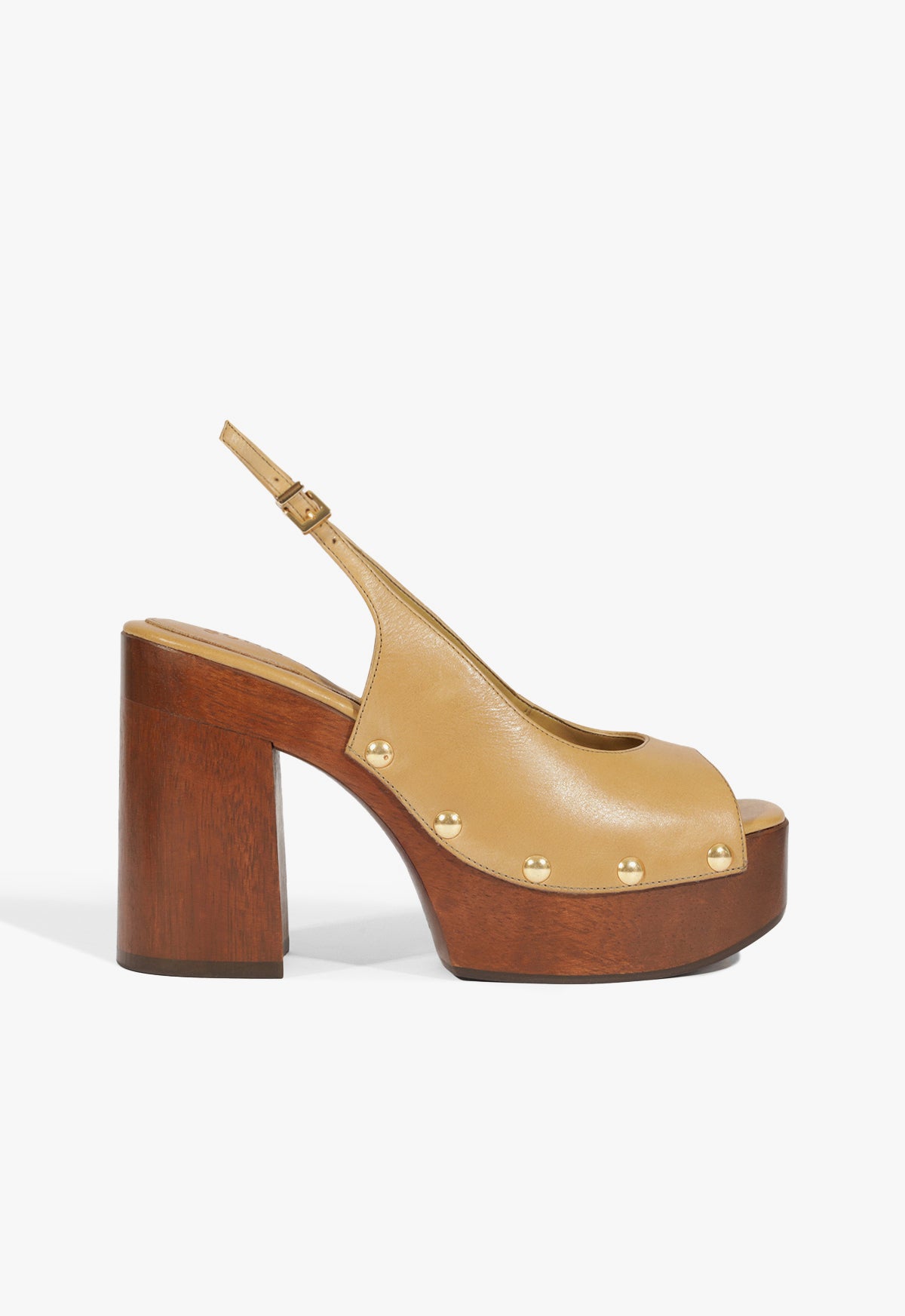 Schutz Shoes Rose Sling Leather Sandal