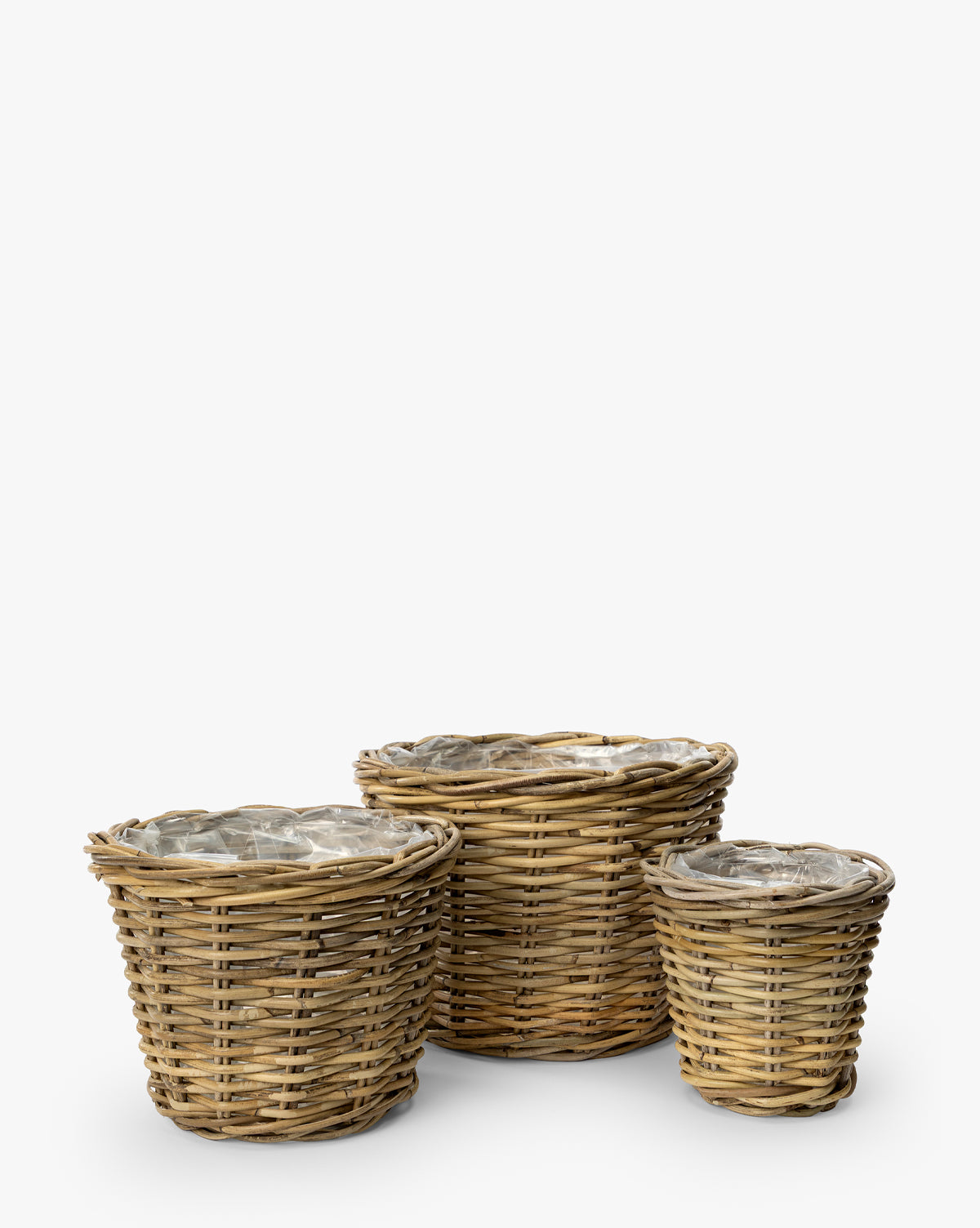 McGee & Co Tapered Basket Planters (Set of 3)