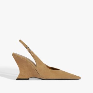 Schutz Shoes Siena Buckle Suede Pump