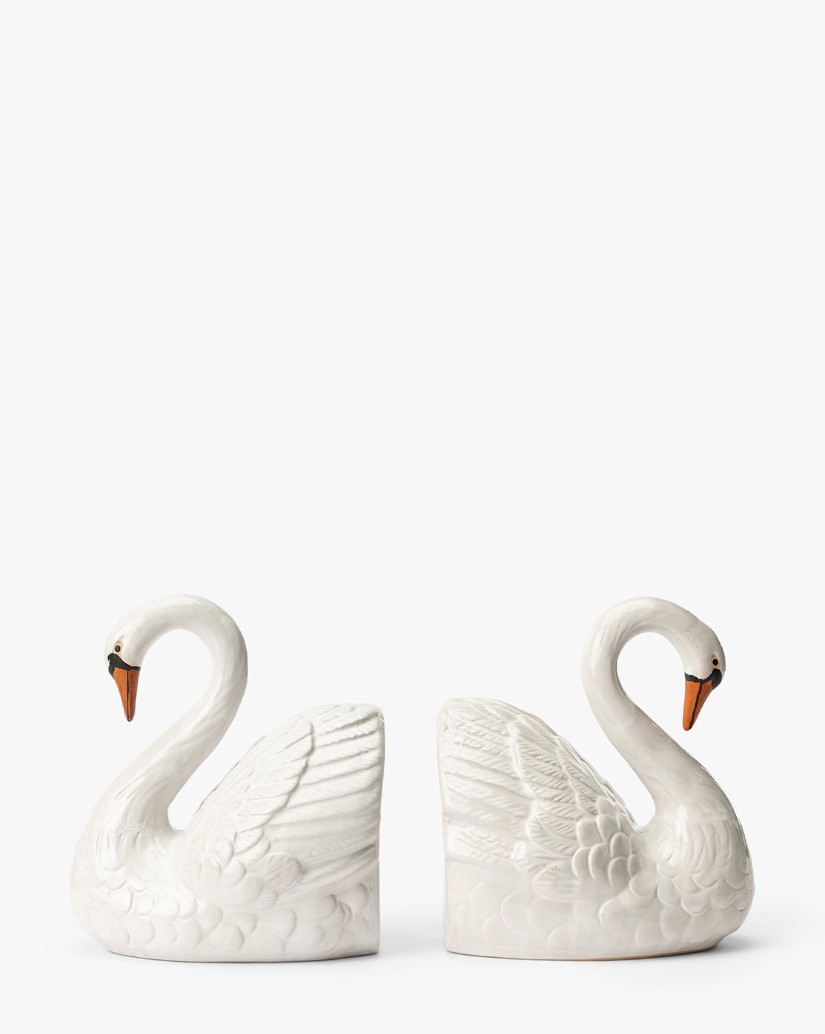 McGee & Co Swan Bookends (Set of 2)