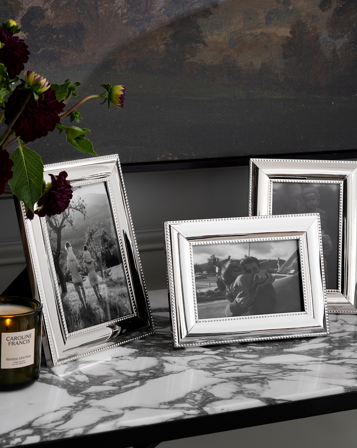 McGee & Co Silver Pearl Picture Frame