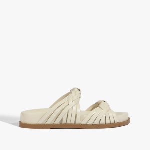 Schutz Shoes Tara Sporty Leather Sandal