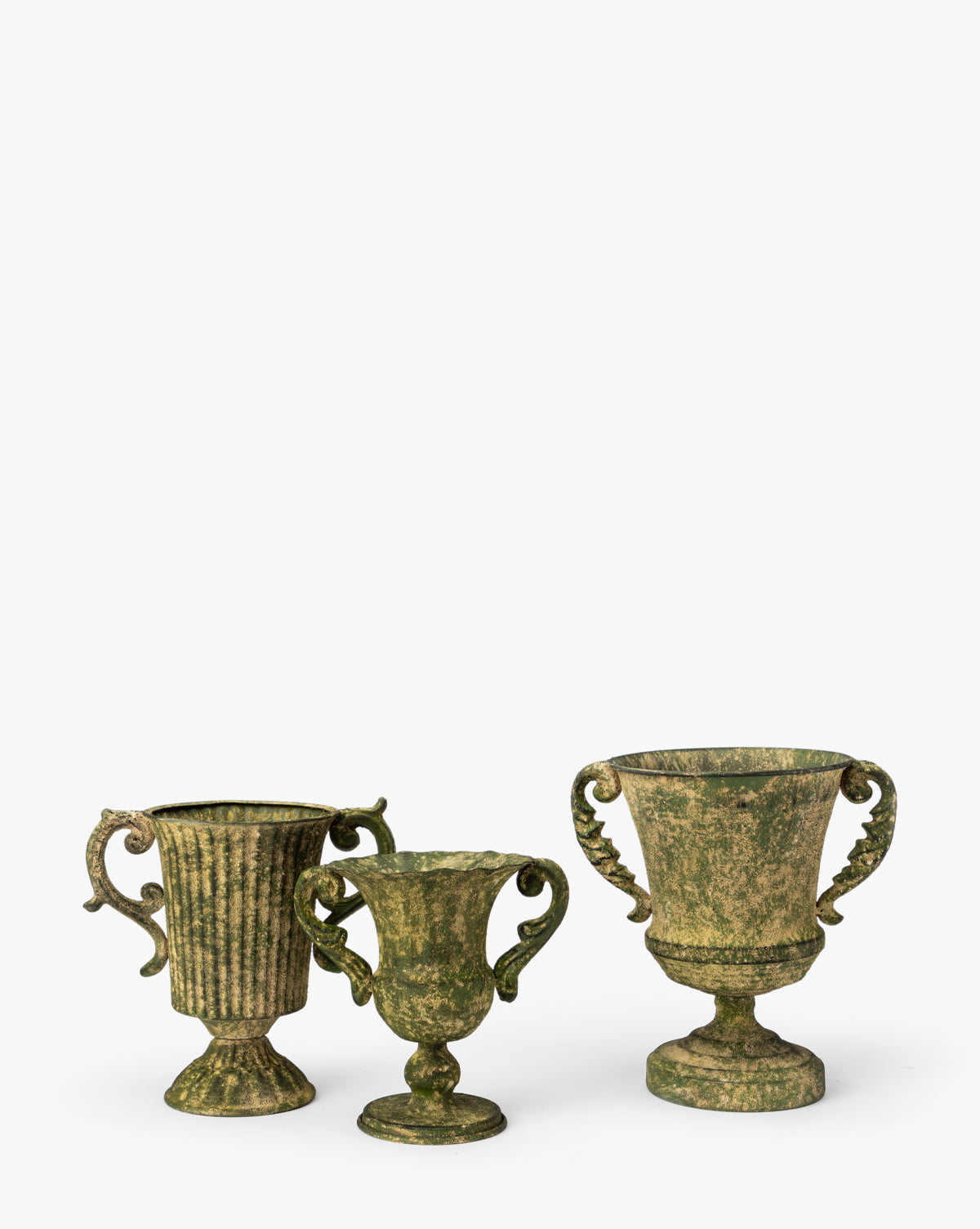 McGee & Co Patina Urns (Set of 3)