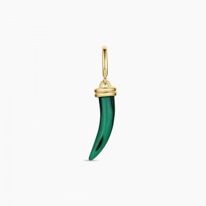 Gorjana Malachite Tusk Charm