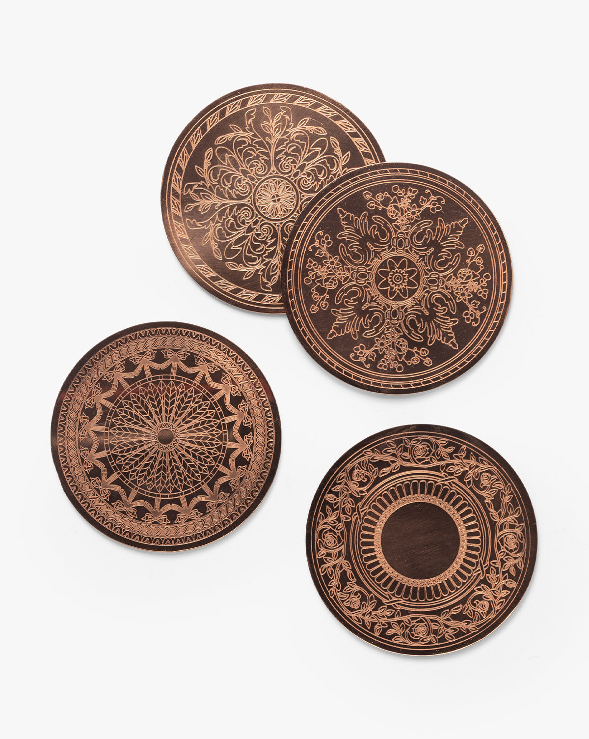 McGee & Co Coppermill Kitchen Coasters (Set of 4)