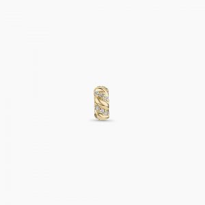Gorjana 14K Diamond Crew Halo Charm