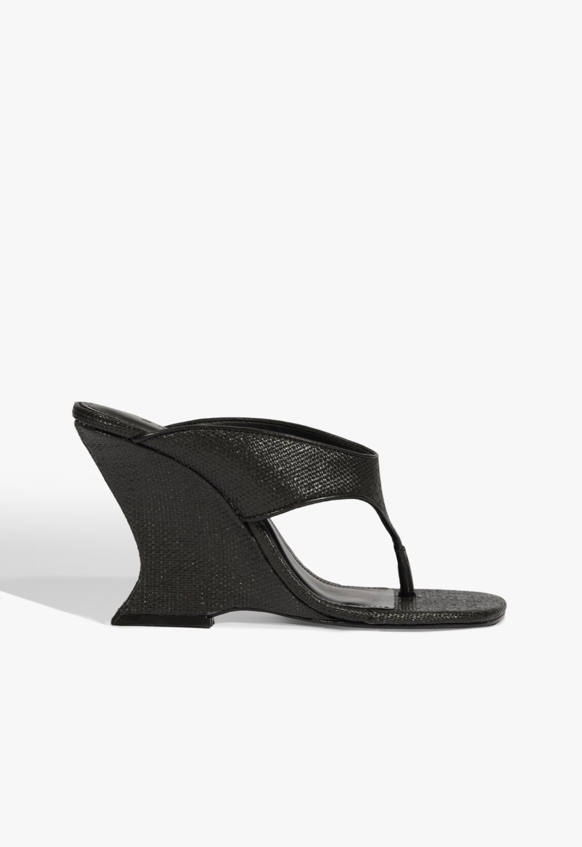 Schutz Shoes Maya Raffia Wedge Sandal
