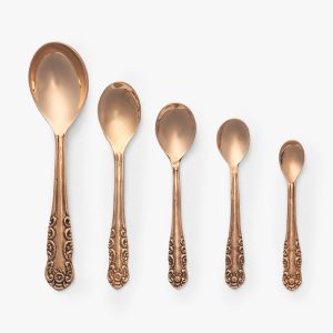 McGee & Co Coppermill Kitchen Embossed Measuring Spoons