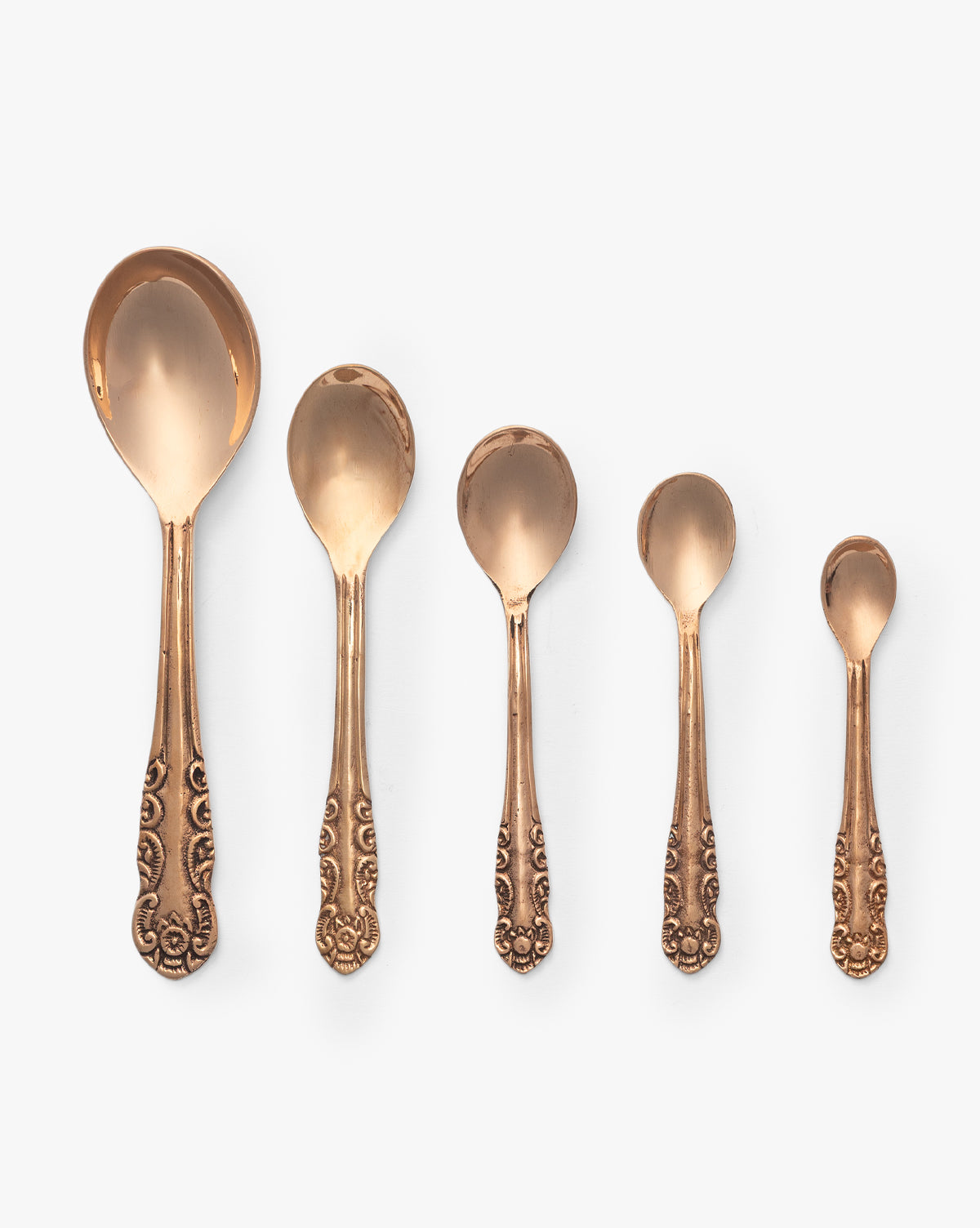 McGee & Co Coppermill Kitchen Embossed Measuring Spoons