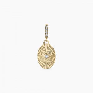 Gorjana 14K Diamond Golden Hour Charm
