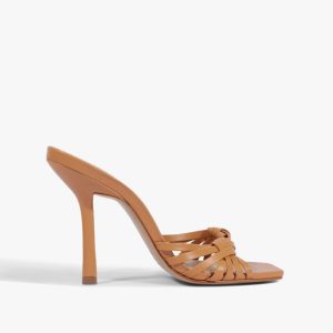 Schutz Shoes Tara Mule Leather Sandal