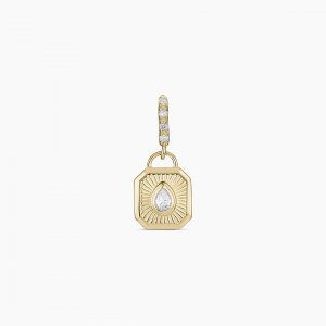 Gorjana 14K Lab Grown Diamond Burst Charm