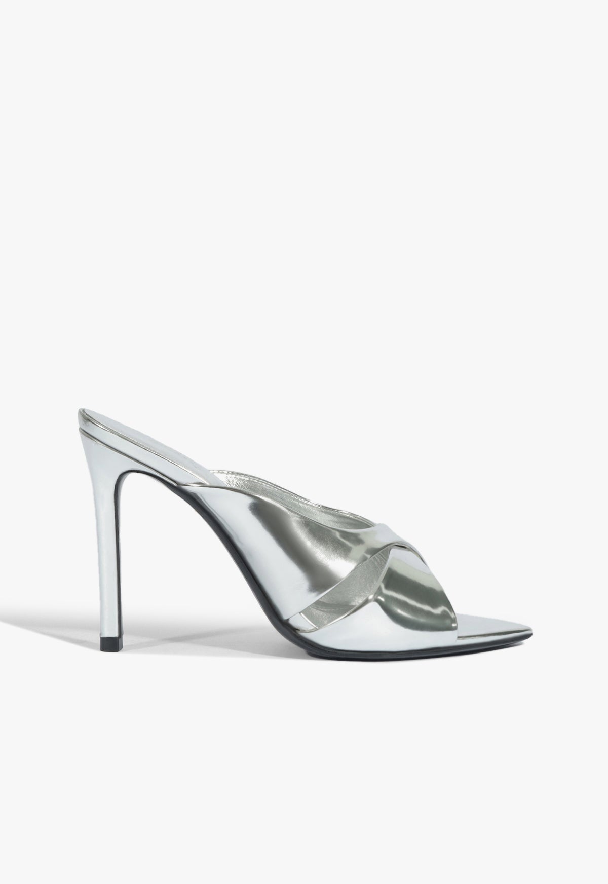 Schutz Shoes Maxine Mule Metallic Sandal