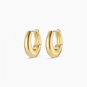 Gorjana Lou Oval Huggies