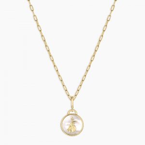 Gorjana Vintage Zodiac Charm Necklace