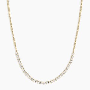 Gorjana Diamond Row Melbourne Necklace