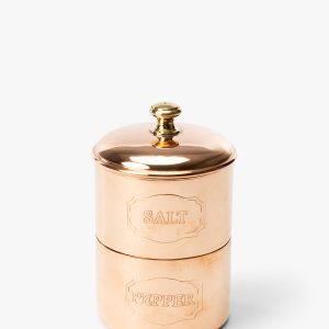 McGee & Co Coppermill Kitchen Salt & Pepper Cellar Set