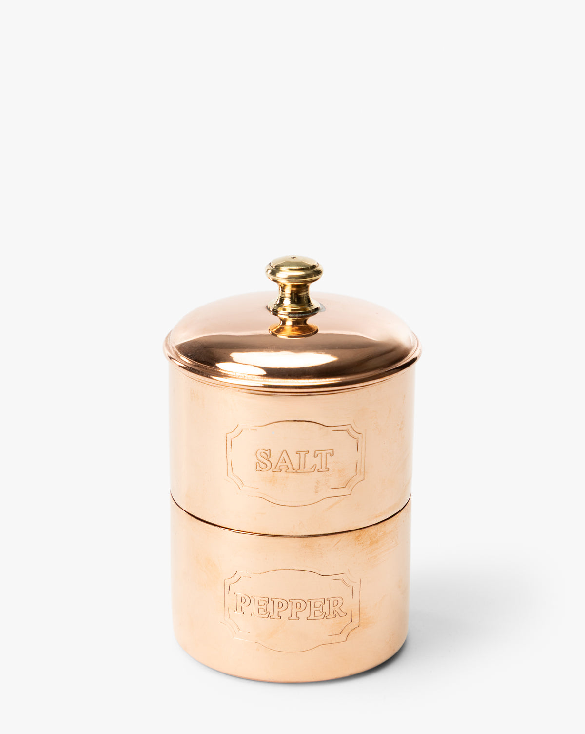 McGee & Co Coppermill Kitchen Salt & Pepper Cellar Set