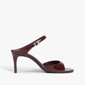 Schutz Shoes Lyra Mid Patent Sandal