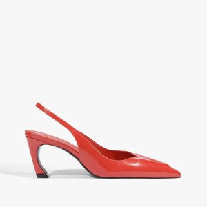 Schutz Shoes Scarlet Patent Pump