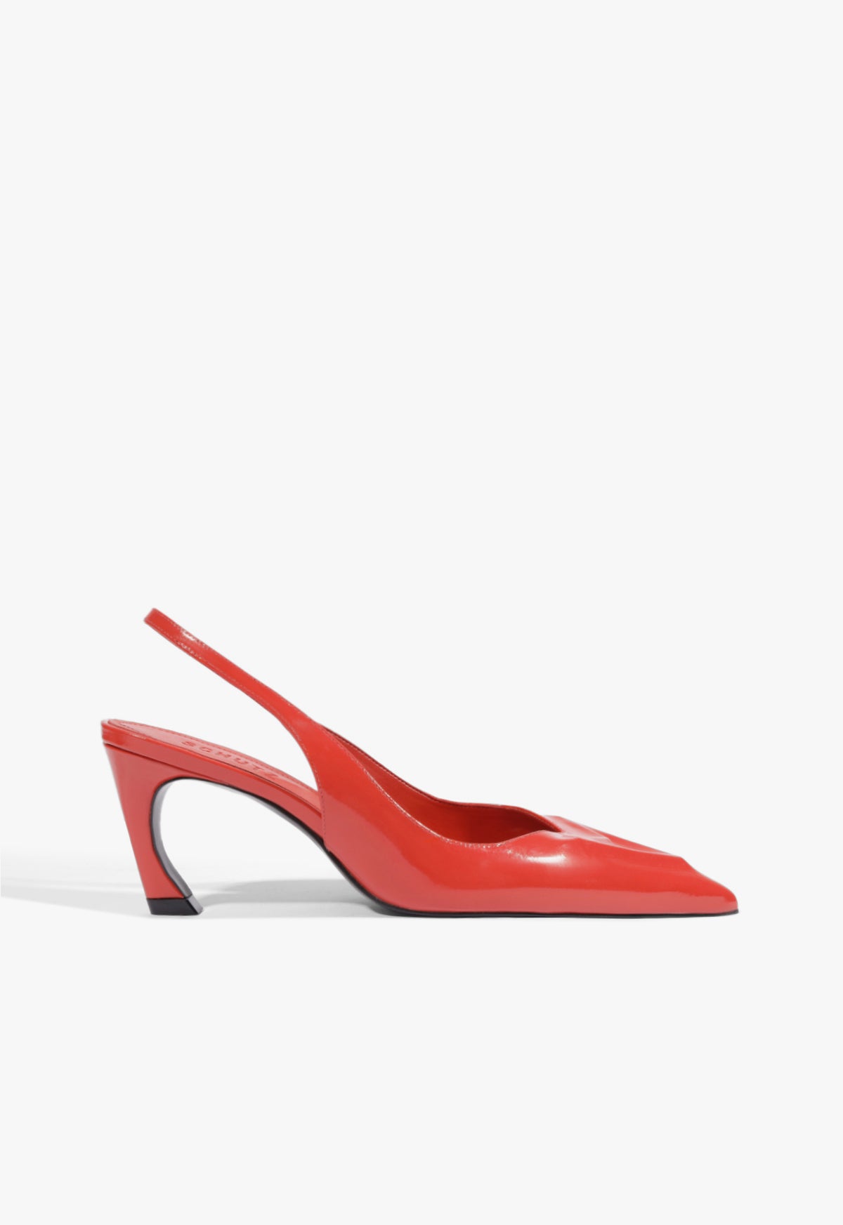Schutz Shoes Scarlet Patent Pump