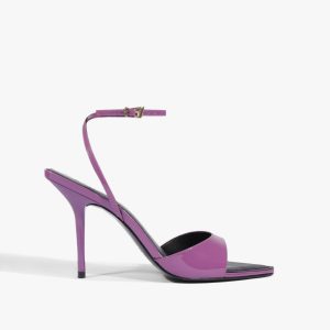 Schutz Shoes Elodie Buckle Patent Leather Sandal