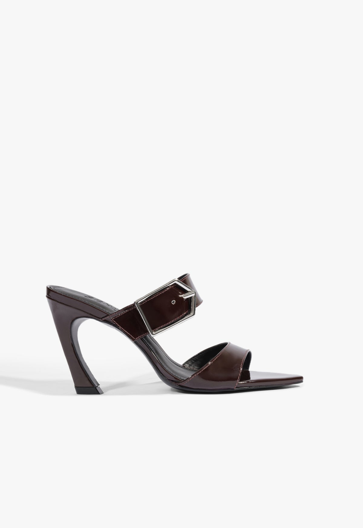 Schutz Shoes Venus Mule Patent Leather Sandal