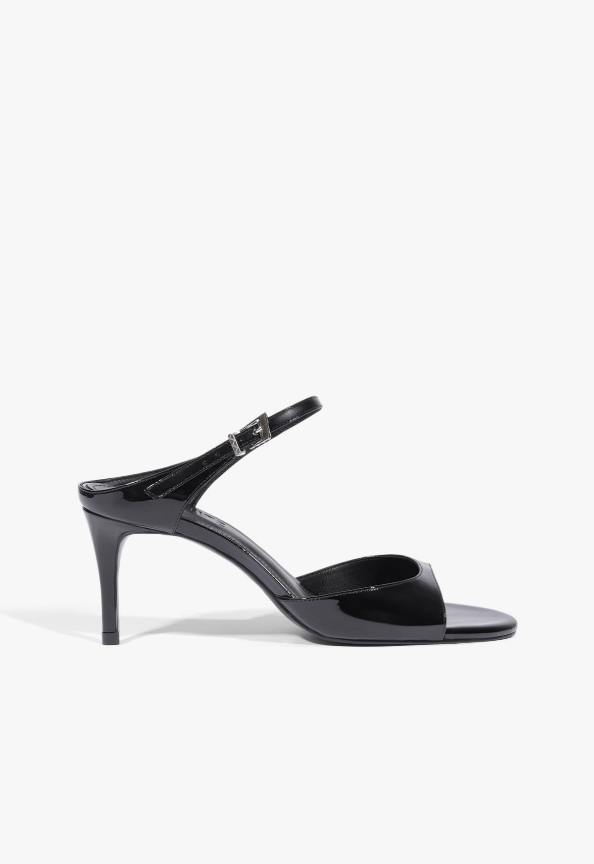 Schutz Shoes Lyra Mid Patent Leather Sandal