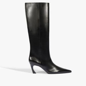 Schutz Shoes Lexi Mid Leather Boot