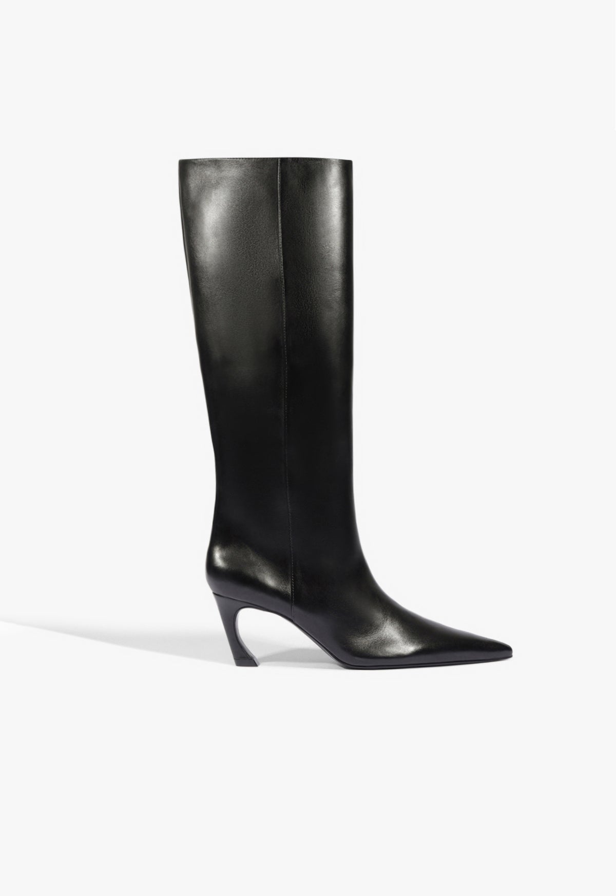 Schutz Shoes Lexi Mid Leather Boot
