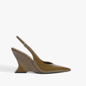Schutz Shoes Siena Buckle Patent Leather Pump