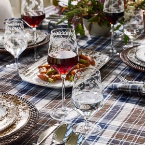 McGee & Co Etched Water Goblet (Set of 4)