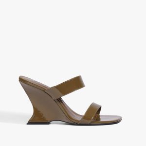 Schutz Shoes Siena Mule Patent Leather Sandal