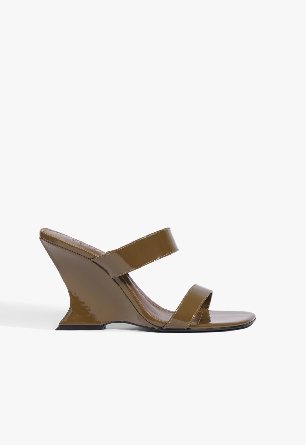 Schutz Shoes Siena Mule Patent Leather Sandal