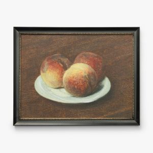 McGee & Co Peach Plate