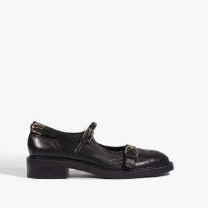Schutz Shoes Dafne Leather Flat