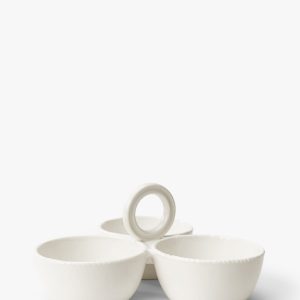McGee & Co Halloway Triple Condiment Server