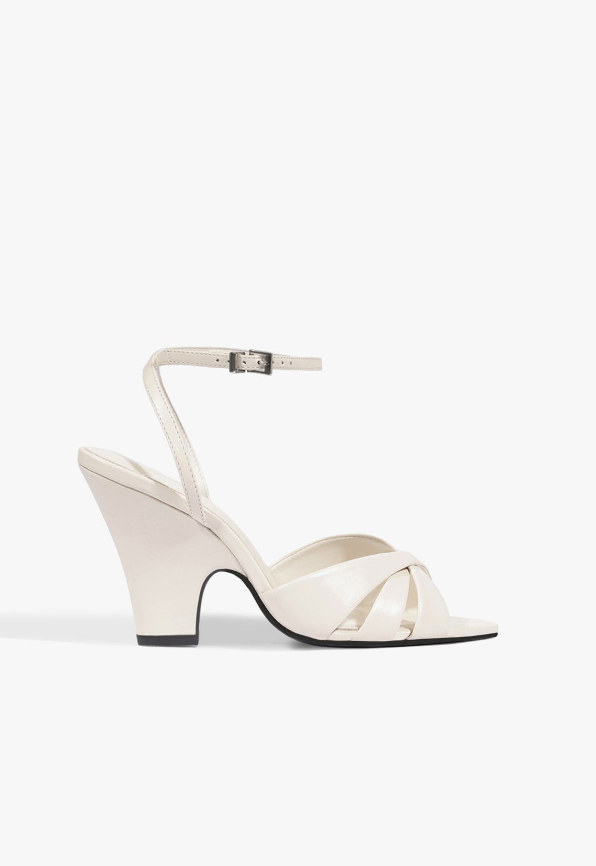 Schutz Shoes Keefa Flare Leather Sandal