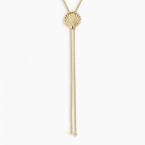 Gorjana Scallop Bolo Necklace