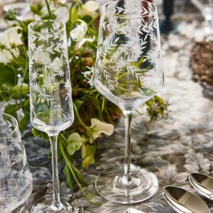 McGee & Co Etched Wine Glass (Set of 4)