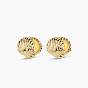 Gorjana Scallop Wrap Huggies