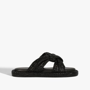 Schutz Shoes Kali Black Sporty Sandal